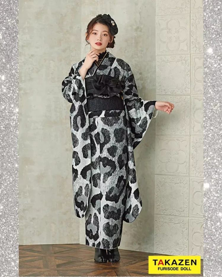 TAKAZEN神戸旧居留地店 成人式 振袖レンタル カワイイ レトロ イマドキ 大人っぽい振袖