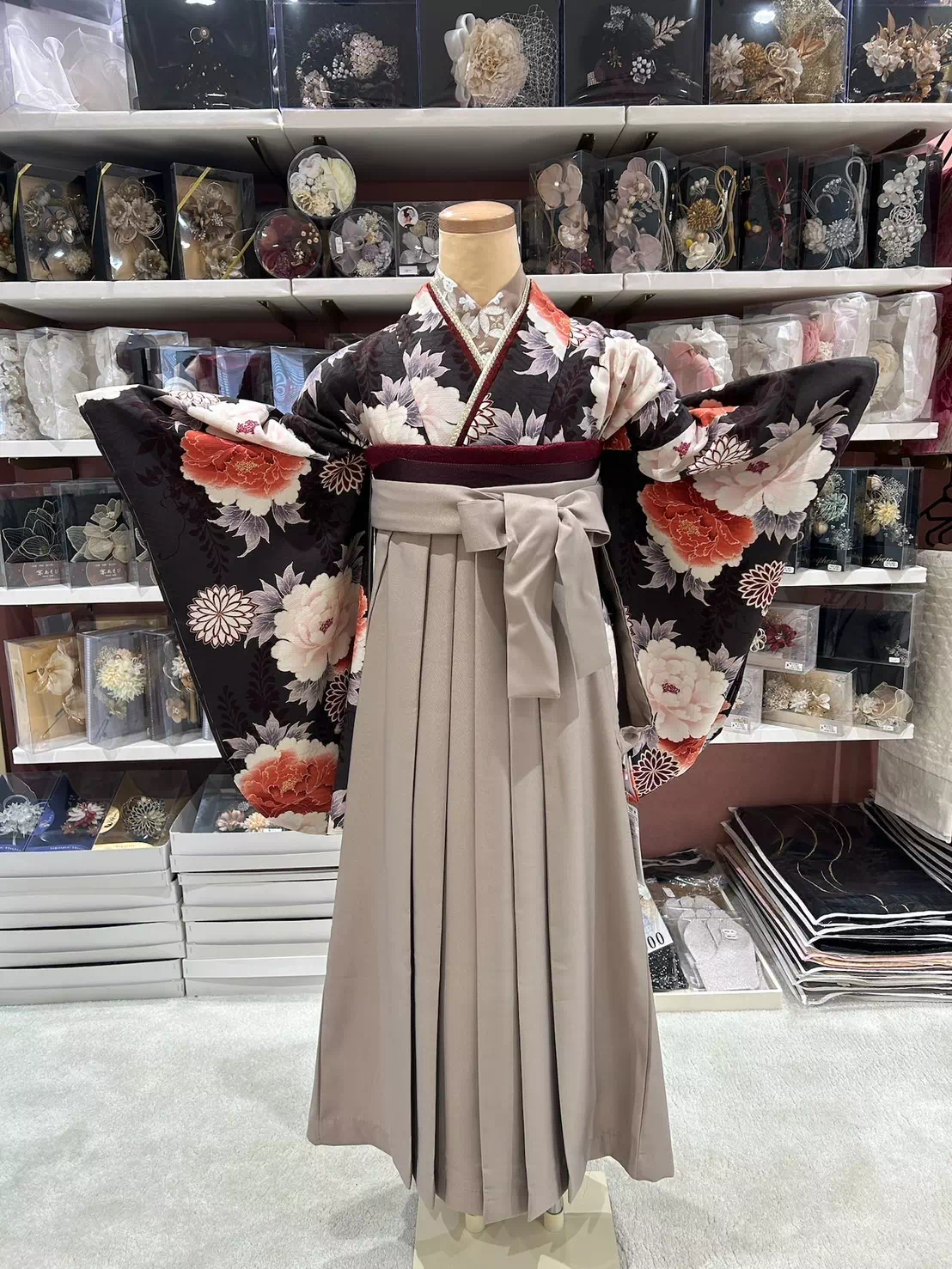 TAKAZEN姫路店　姫路市　成人式　卒業式　袴　振袖　イマドキ振袖　イマドキ袴　秋カラー袴