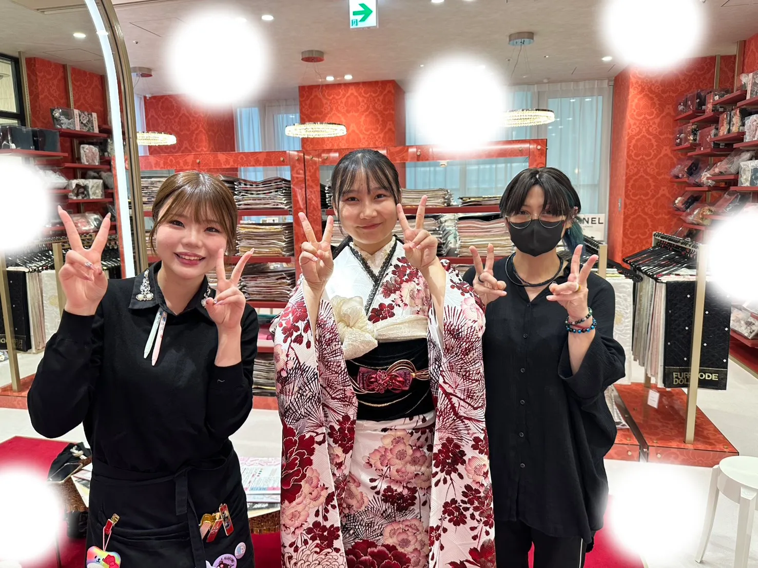 成人式　前撮り　大阪　振袖レンタル　古典　写真プラン
