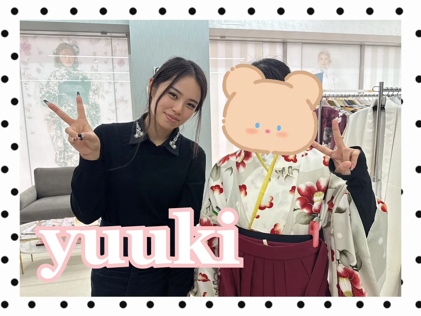 TAKAZEN橿原　奈良　橿原　成人式　振袖　振袖レンタル　前撮り　卒業式　袴レンタル　そしてゆめブランド袴　古典柄　オフホワイト　椿柄　大人っぽい　レトロ古典　ブーツスタイル【通販可】R25071