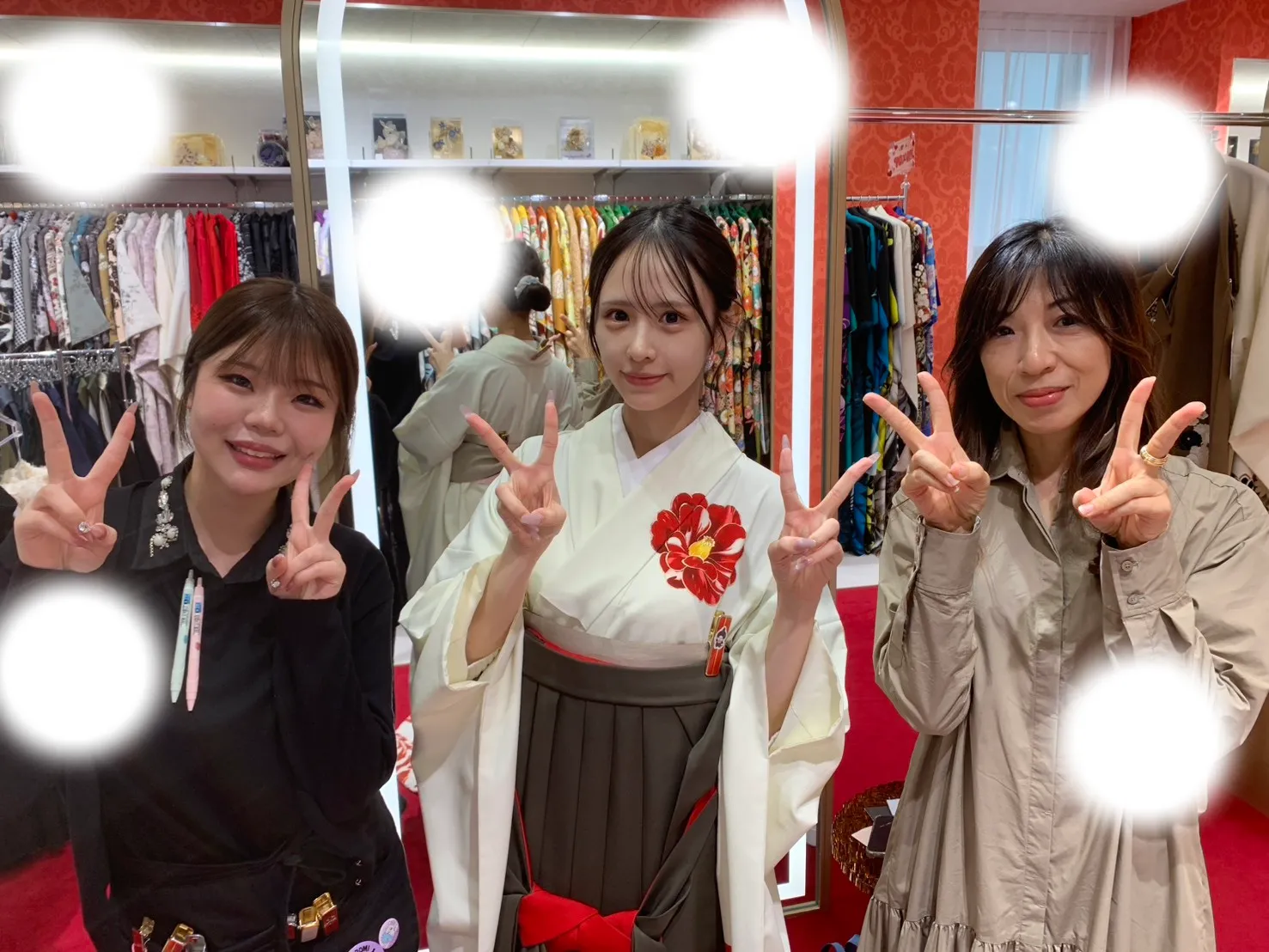 成人式　卒業式　TAKAZEN 袴レンタル　古典柄　レトロ