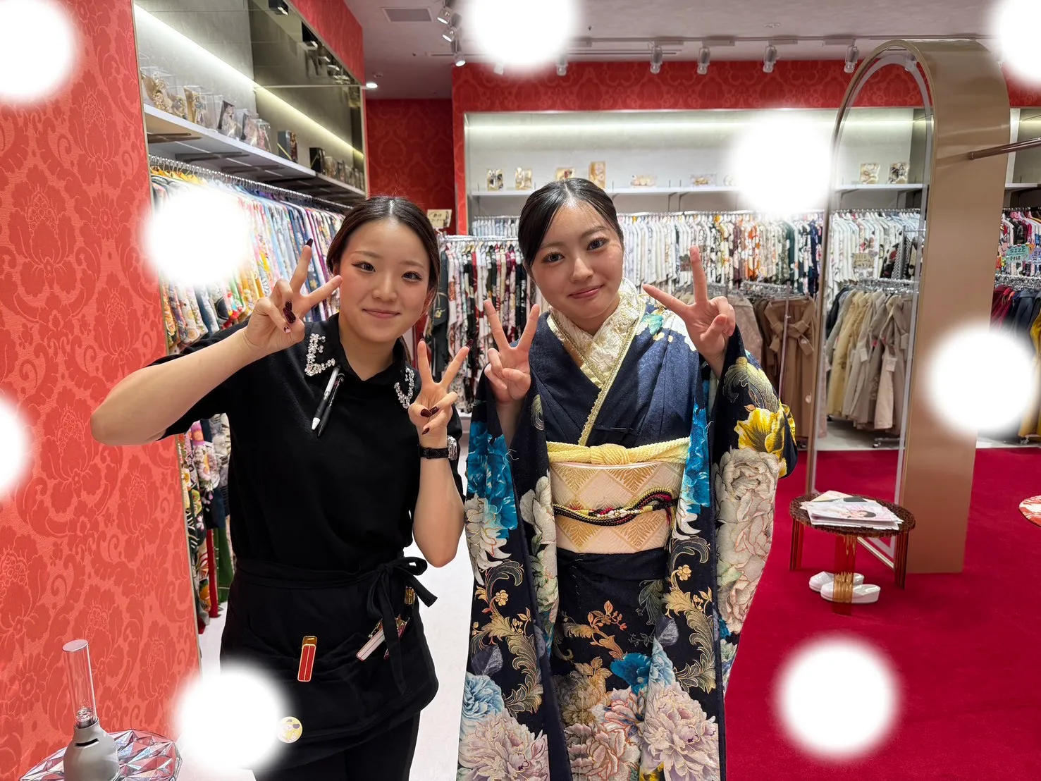 【TAKAZEN大阪梅田本店】♡9日 大阪梅田でキラキラ大人っぽお振袖姫ちゃん♡
