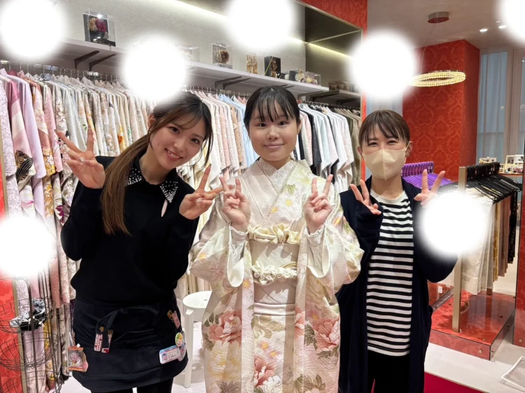 成人式　前撮り　梅田　くすみ　ピンク　かわいい　フォトプラン