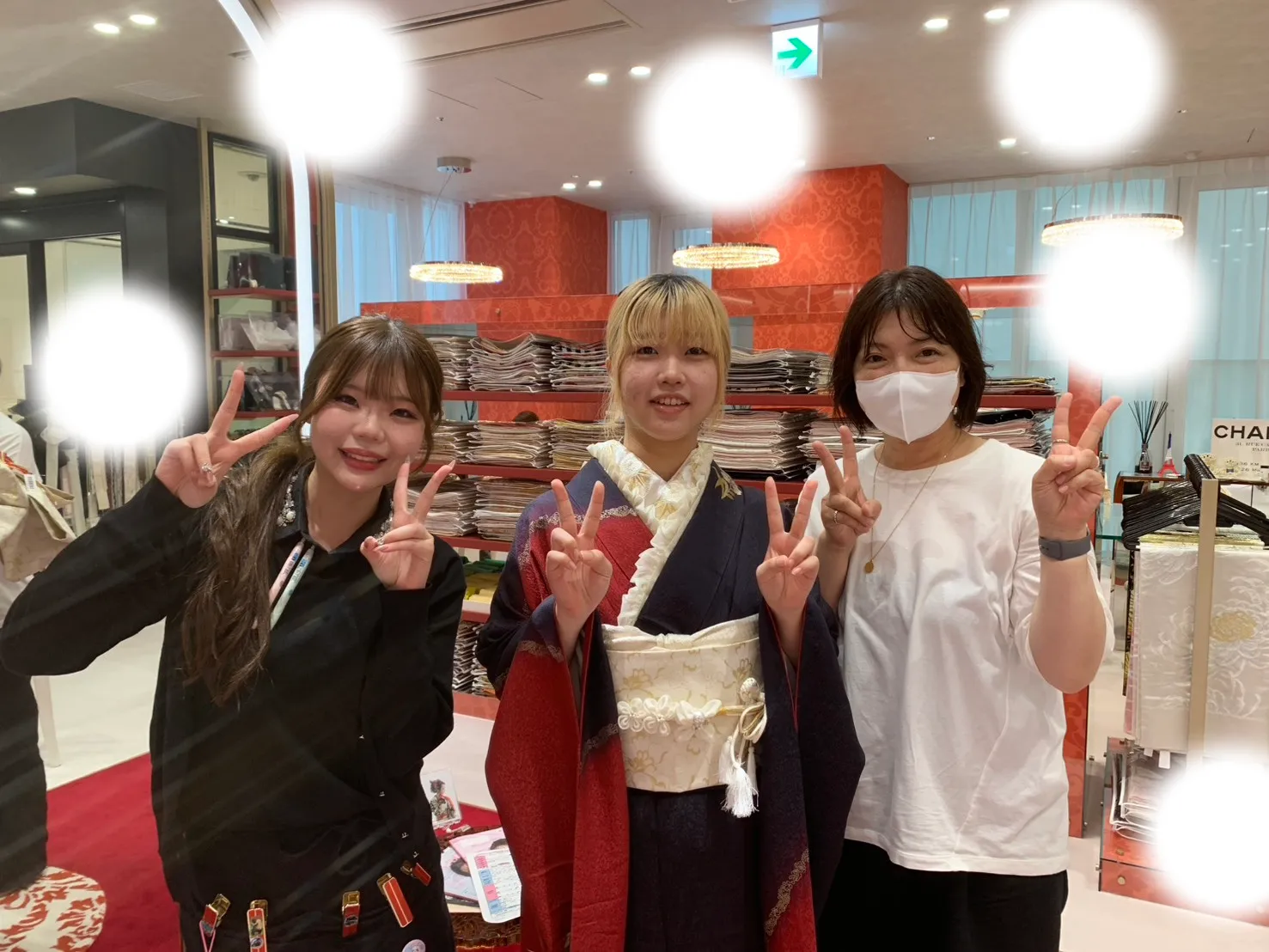 成人式　ママ振袖　小物単品レンタル　かわいい　フリル　イマドキ
