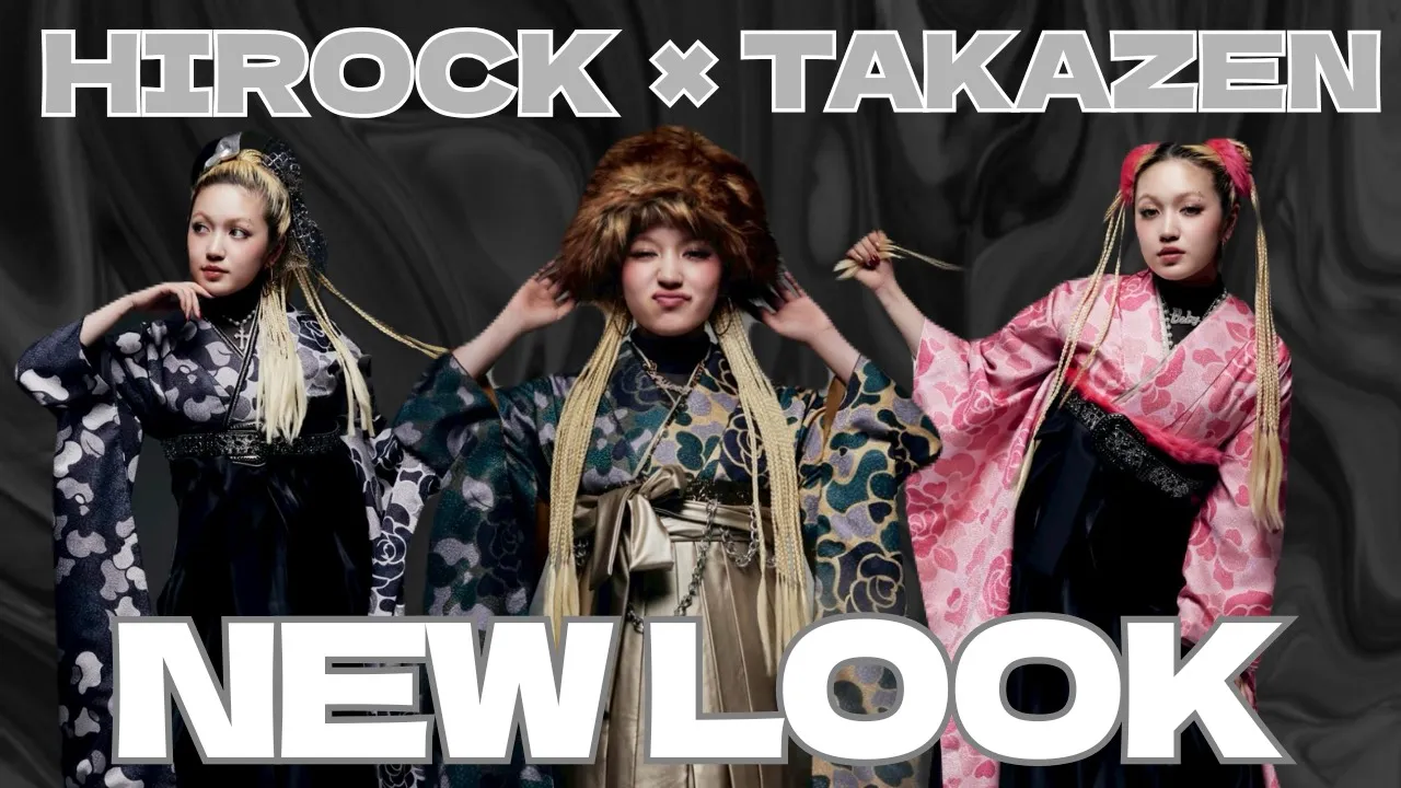 【TAKAZEN橿原店】10日♡⛓NEWLOOK⛓ いろはちゃん着用HIROCK×TAKAZENコラボ卒業袴のご紹介です♡