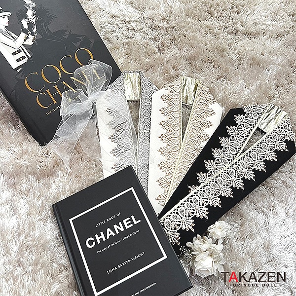 振袖レンタル 豪華レース付き重ね衿ネットレンタル(個性派洋風) 黒ベージュ/ 白グレー/ 白ベージュ 3種類