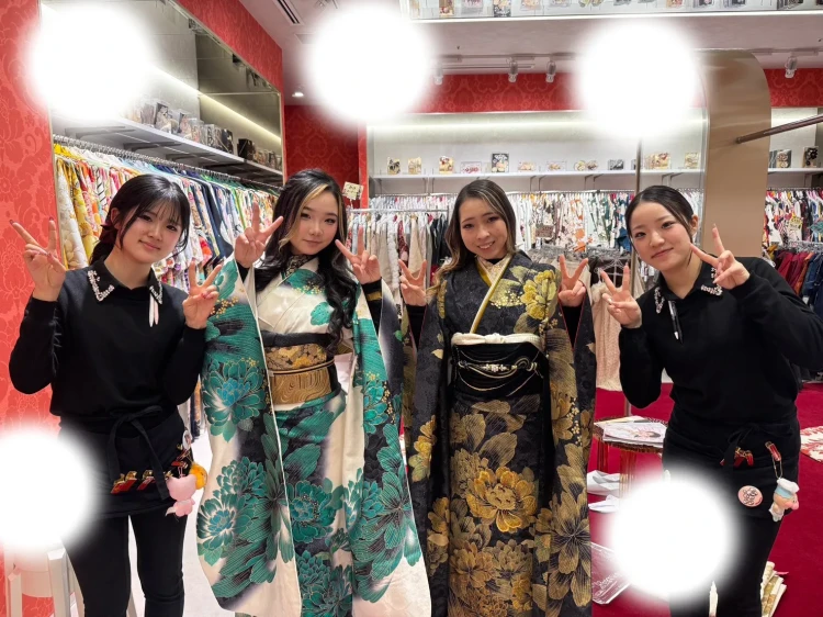 成人式　前撮り　梅田　振袖レンタル　袴レンタル