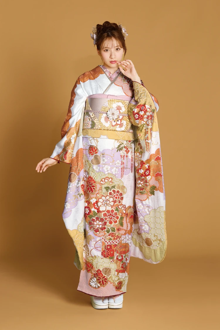 成人式振袖レンタル 滝泰 高級古典 絞り