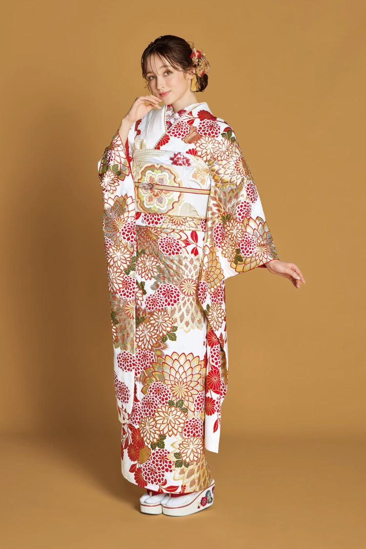 成人式振袖レンタル 滝泰 高級古典 絞り