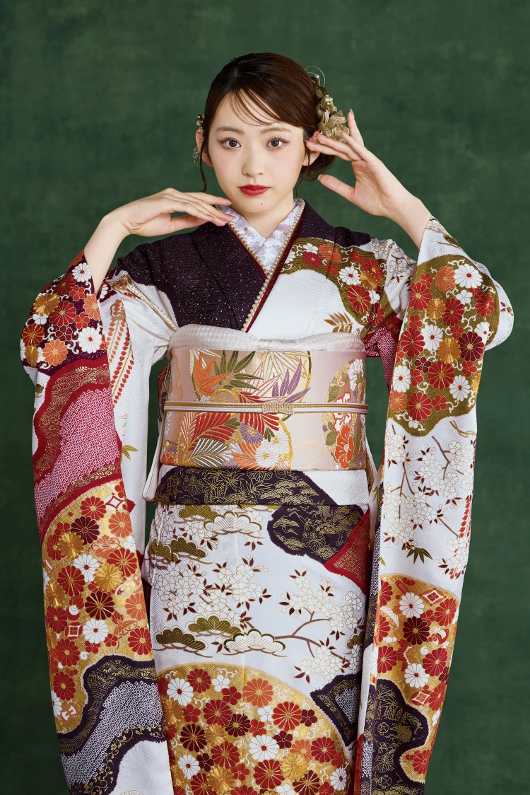 成人式振袖レンタル 青柳 高級古典