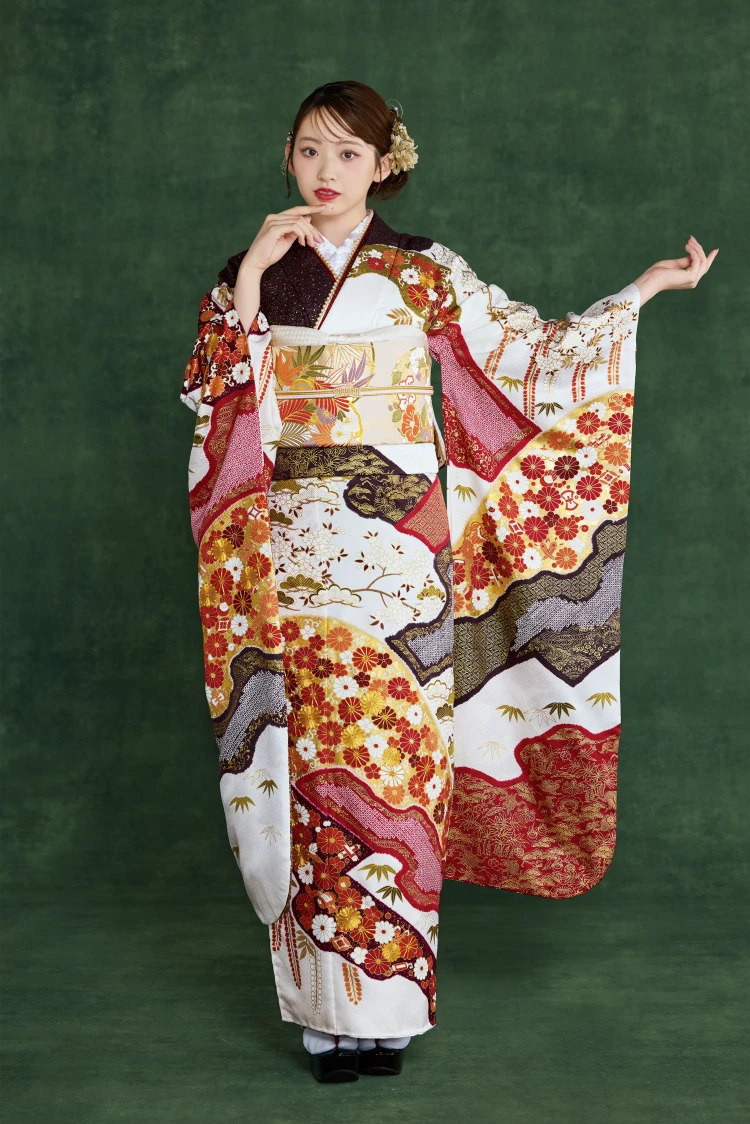 成人式振袖レンタル 青柳 高級古典