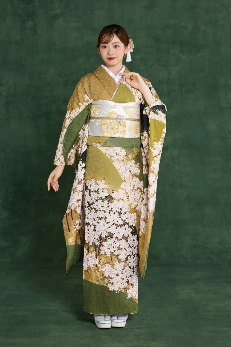 成人式振袖レンタル 青柳 高級古典
