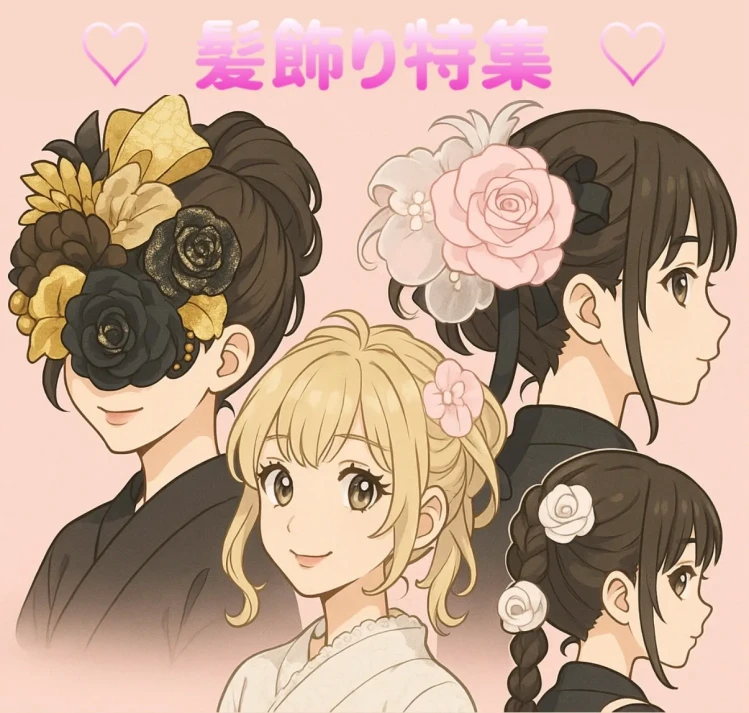 ♡【TAKAZEN堺店】12日 堺エリア必見!!髪飾り特集!ゆめかわいい髪飾りのご紹介♡