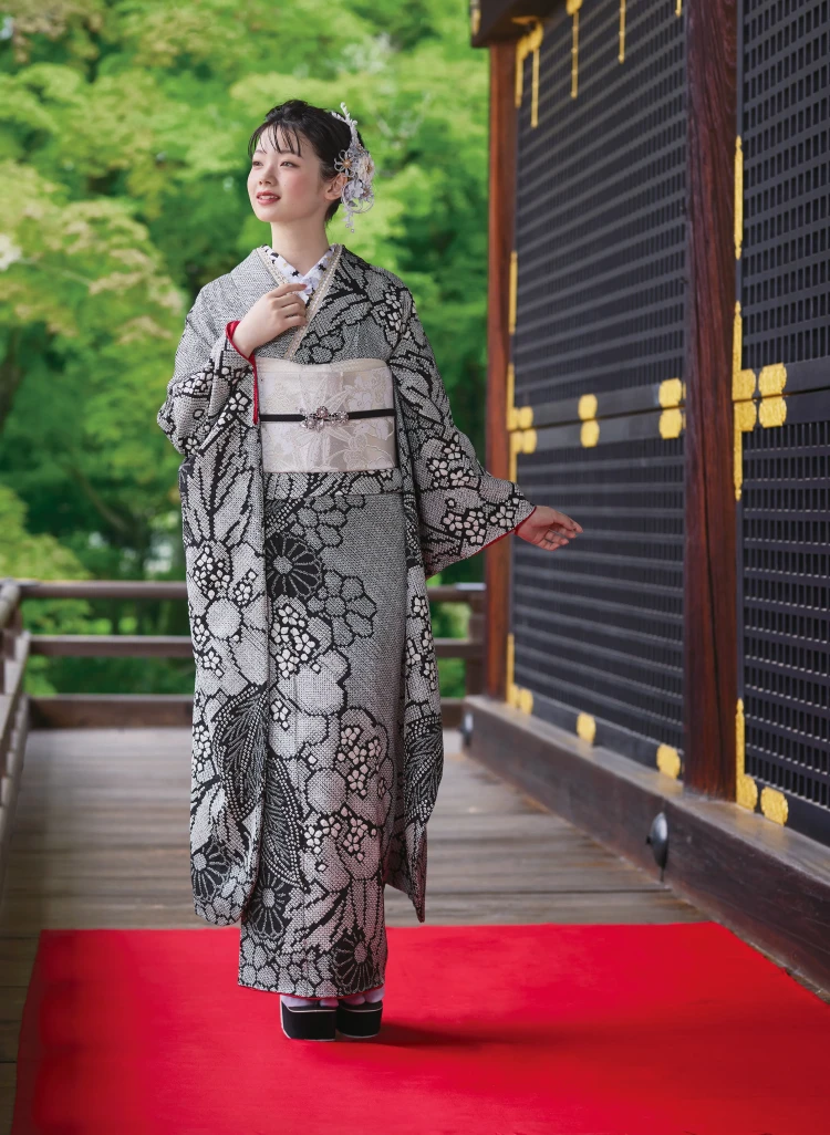 成人式振袖レンタル 最高級絞り 高級古典