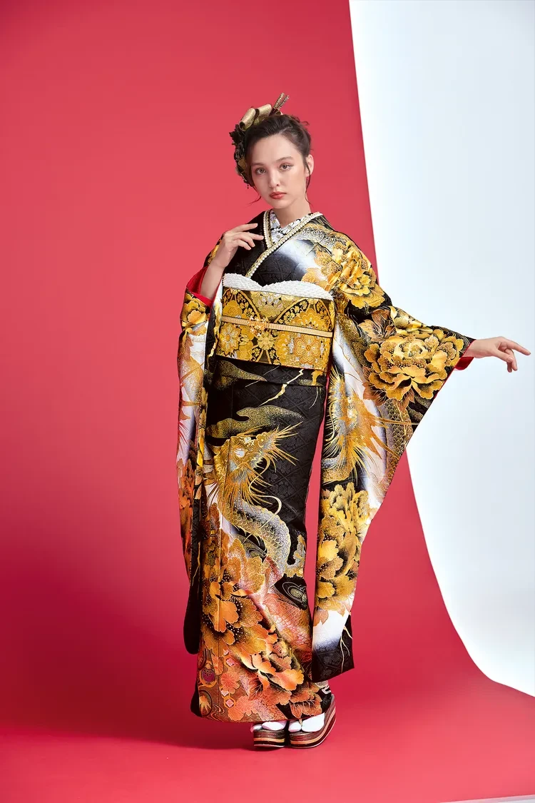 成人式振袖レンタル ジャパンモード 渋い いかつい 龍