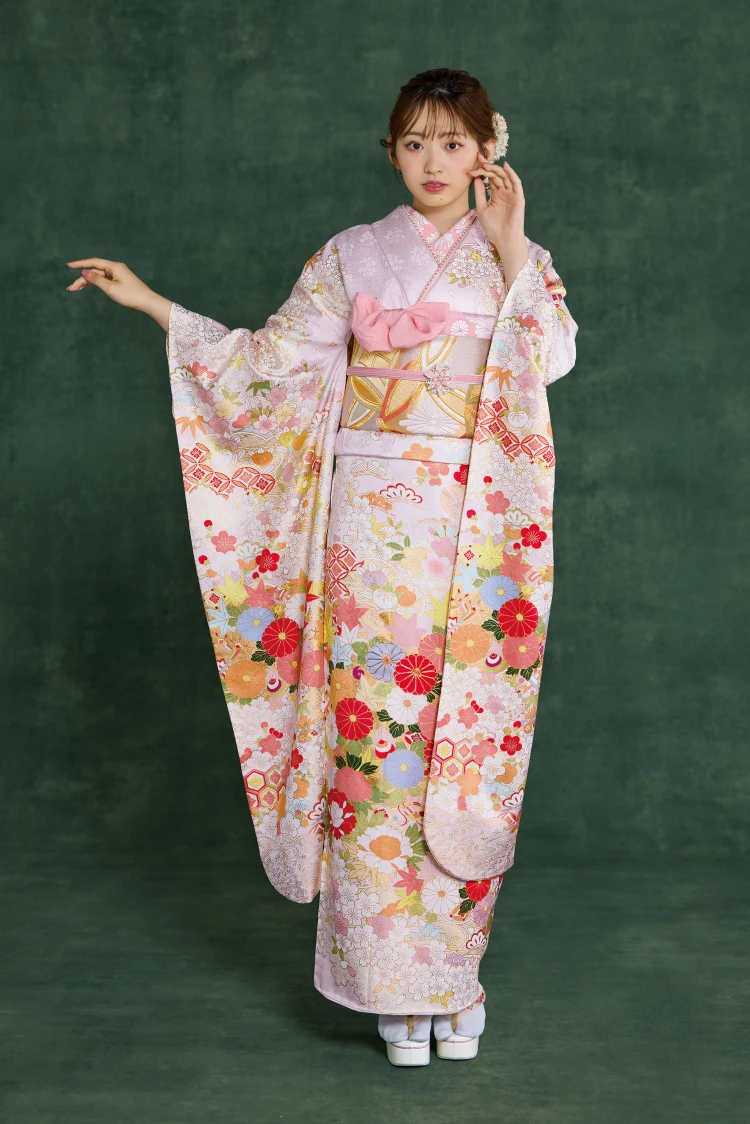 成人式振袖レンタル 青柳 高級古典