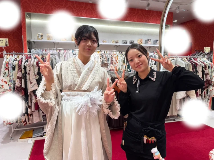 成人式　卒業式　TAKAZEN 袴レンタル　ドレス袴　フリフリ