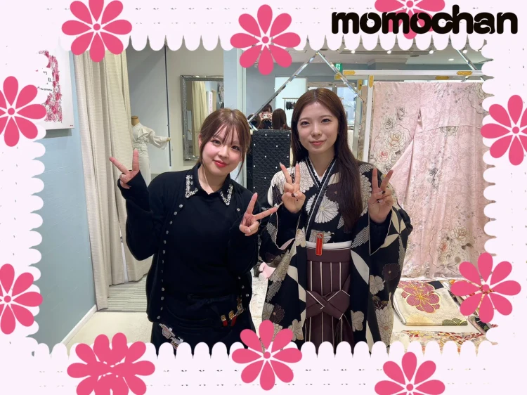 袴　卒業式　袴レンタル　茶色