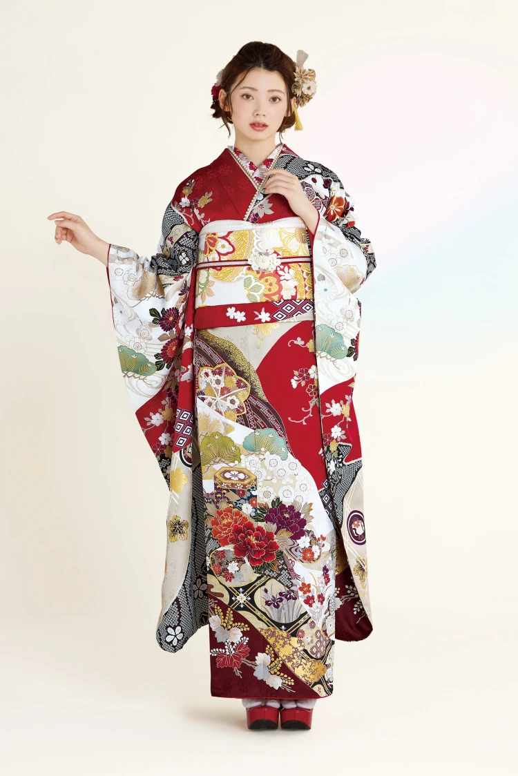 成人式振袖レンタル　正統派古典　はんなり　上品