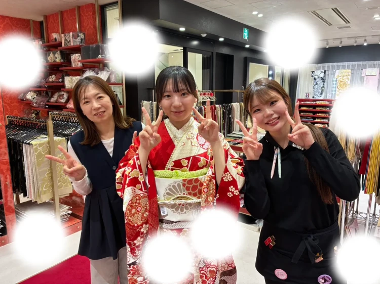 成人式　振袖レンタル　振袖　大阪　梅田　人気　古典　可愛い　プレミアム古典　絞り