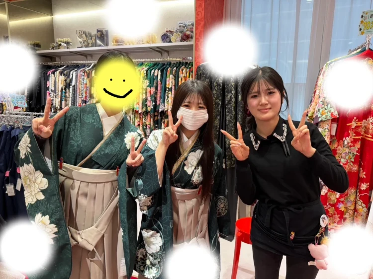 成人式　卒業式　TAKAZEN 袴レンタル　大阪　人気