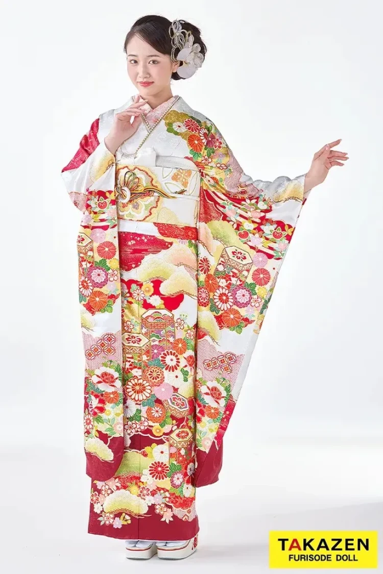 成人式　前撮り　振袖レンタル　古典　プレミアム古典　高級　手描き友禅