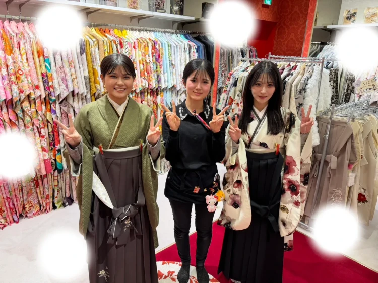 成人式　卒業式　TAKAZEN 袴レンタル