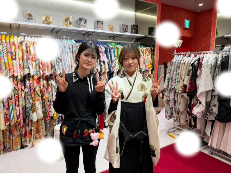 【TAKAZEN大阪梅田本店】♡27日　大阪梅田でイマドキおしゃれ袴姫ちゃん♡