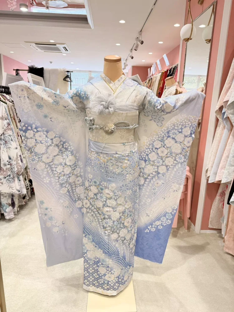 TAKAZEN姫路店　姫路市　成人式　卒業式　袴　振袖　イマドキ振袖　キラキラ　古典柄