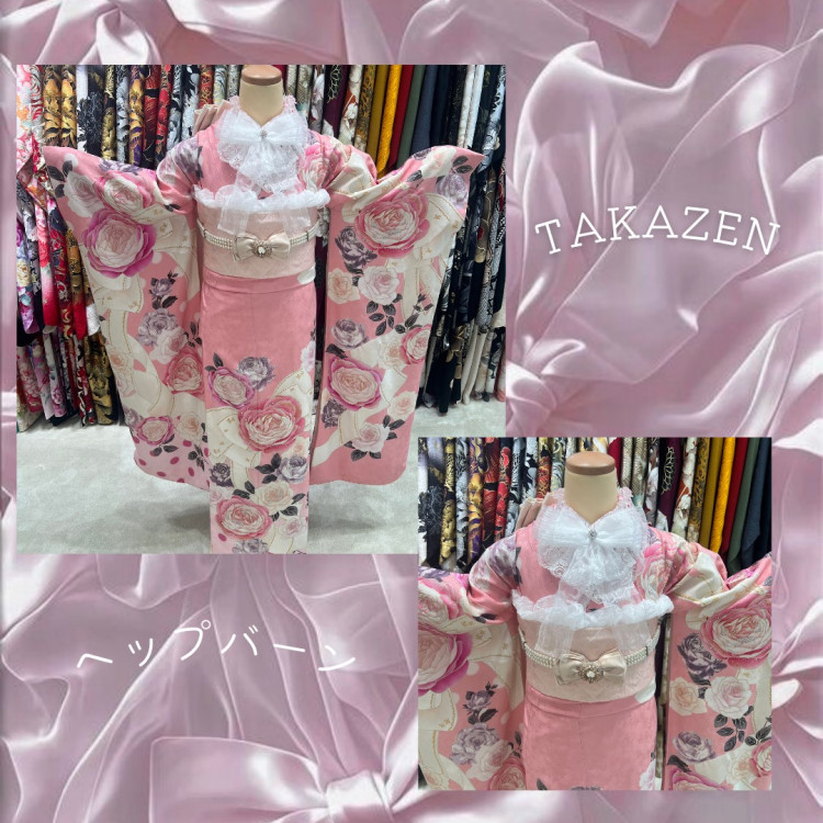 TAKAZEN神戸旧居留地店 成人式 イマドキ カワイイ 振袖レンタル