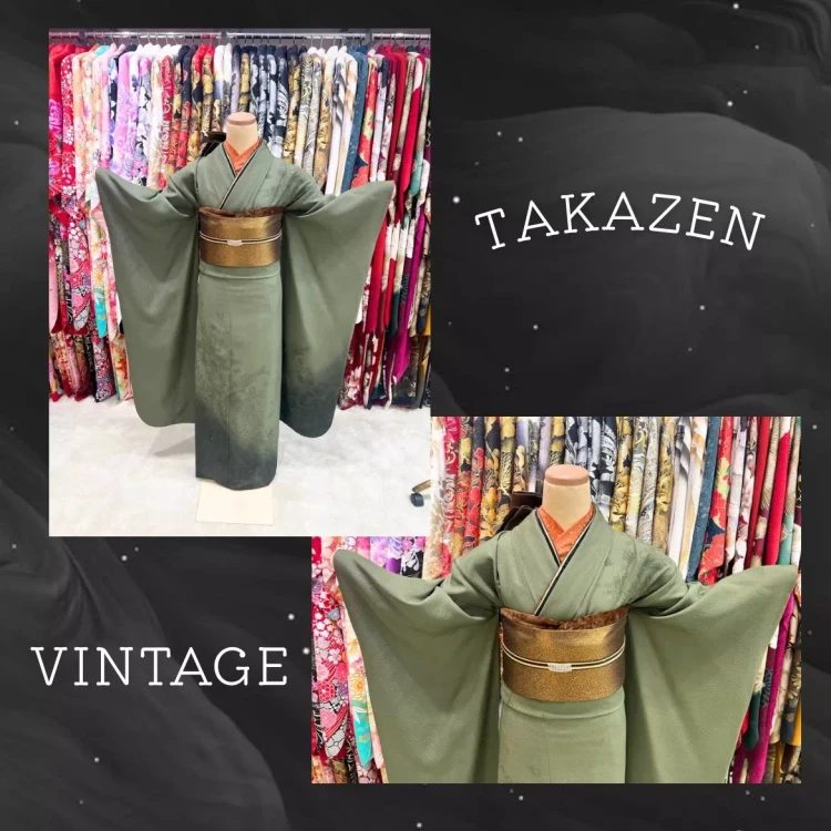 TAKAZEN神戸旧居留地店　成人式　振袖レンタル　カッコイイ　ストリート調　無地振袖　オススメ振袖