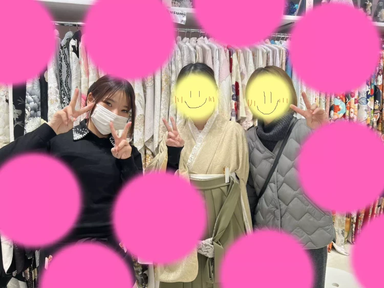 TAKAZEN神戸旧居留地店 袴レンタル カワイイ イマドキ 無地袴 大人袴 神戸袴レンタル