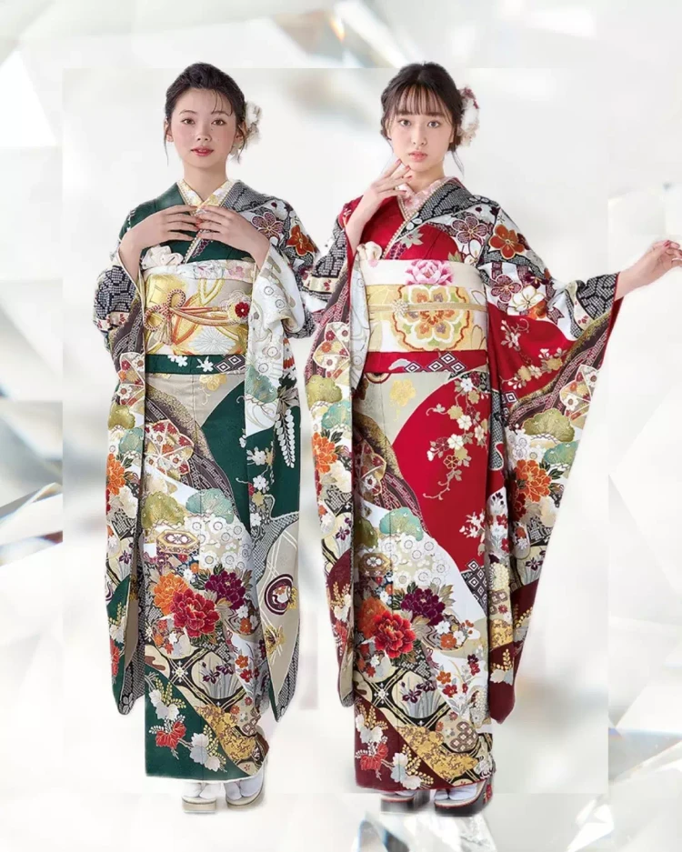 TAKAZEN神戸店　前撮り撮影会　イマドキ　カワイイ　コディネート　振袖　レンタル　袴　　双子コーデ　リンクコーデ