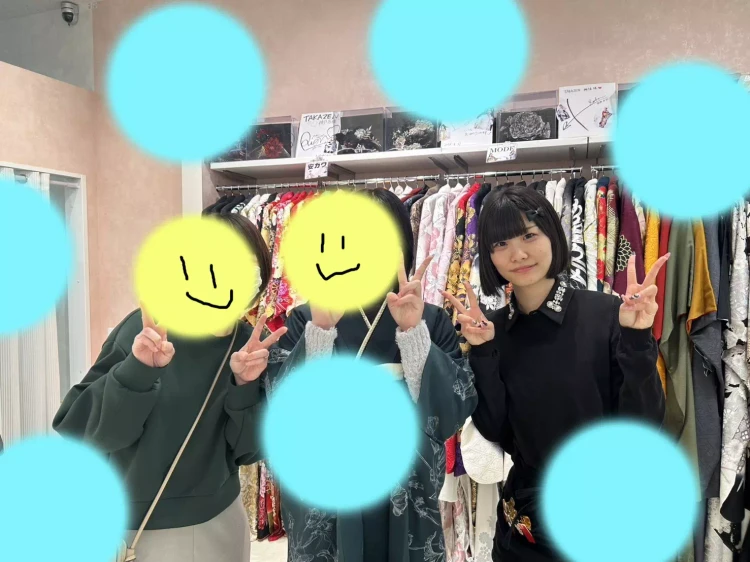 TAKAZEN神戸店　前撮り撮影会　イマドキ　カワイイ　コディネート　振袖　レンタル　袴　