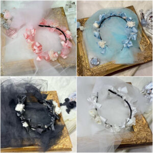 TAKAZEN　奈良　振袖　袴　レンタル　成人式　卒業式　髪飾り　新作　ドライフラワー　リボン　カチューシャ