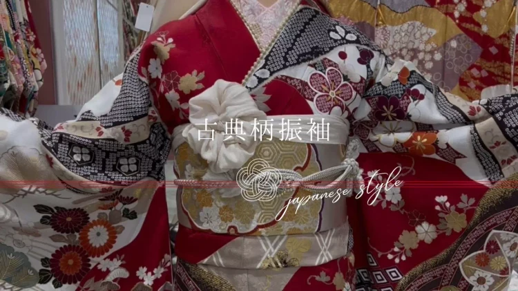 【TAKAZEN姫路店】♡7日 2027年成人式の方におすすめの赤色古典柄振袖のご紹介♡