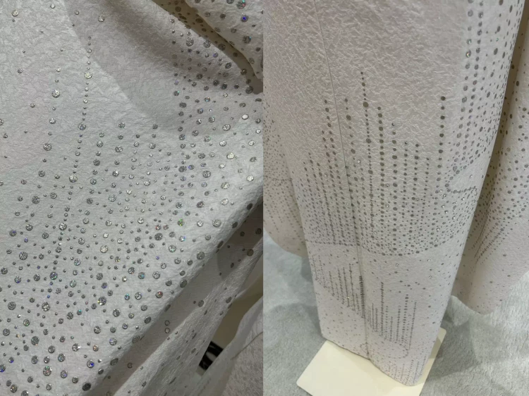 TAKAZEN姫路店　姫路市　成人式　卒業式　袴　振袖　イマドキ振袖　キラキラ　ヴィンテージ　キラキラお振袖　白地