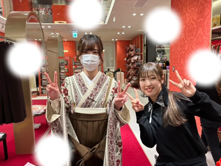 成人式　卒業式　TAKAZEN 袴レンタル