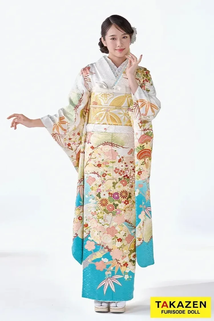 成人式　前撮り　振袖レンタル　古典　プレミアム古典　高級　手描き友禅