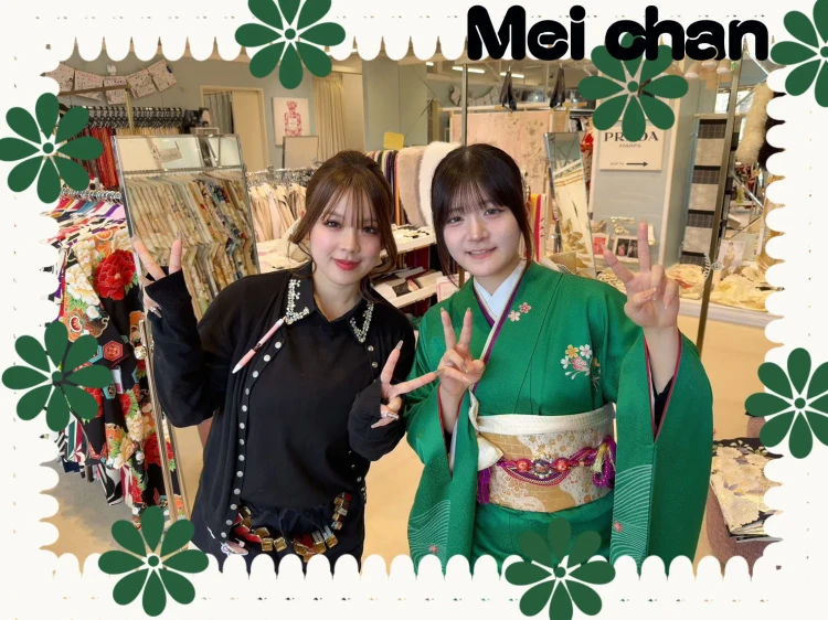 TAKAZEN　タカゼン　振袖　フォトプラン　ママ振　紺色　古典