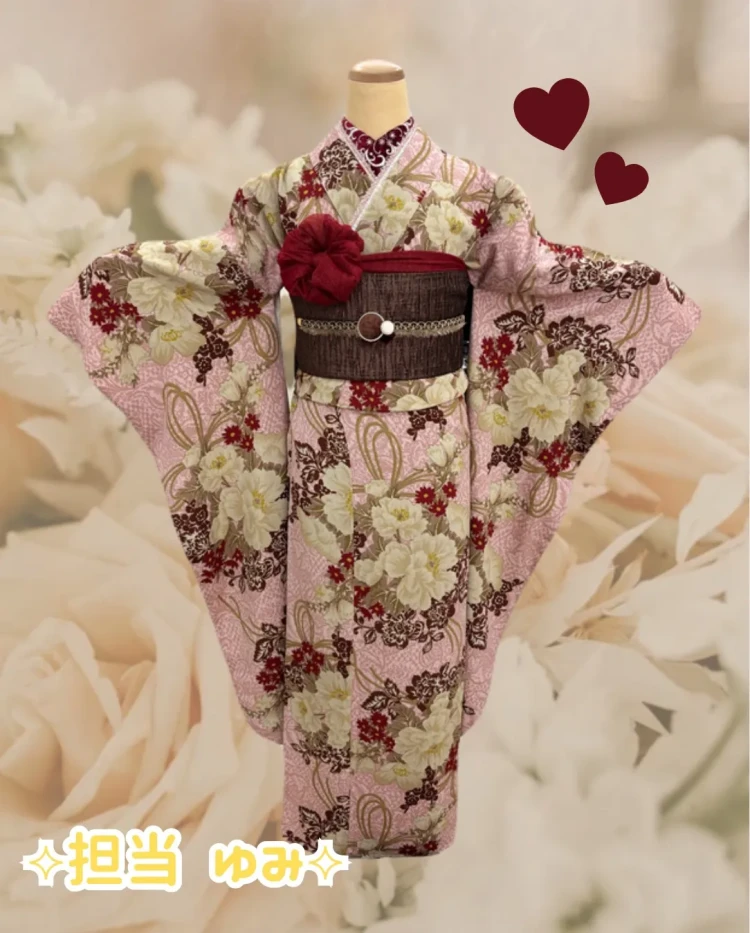 振袖　レンタル　成人式　ニューくすみ　レトロ　