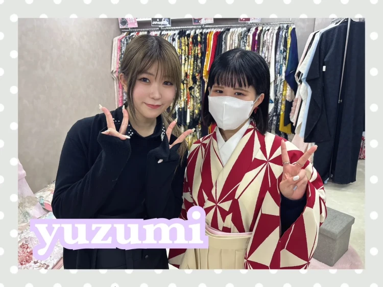 袴レンタル奈良　卒業式袴　TAKAZEN奈良店　可愛い　お洒落