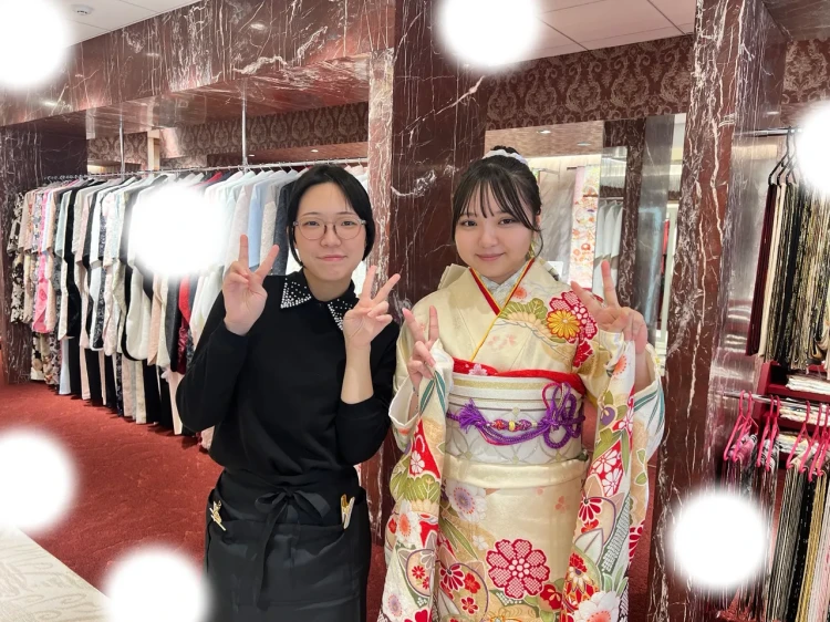 振袖レンタル　東京　表参道　かわいい　おしゃれ　黄色　かわいい　被りたくない　古典　