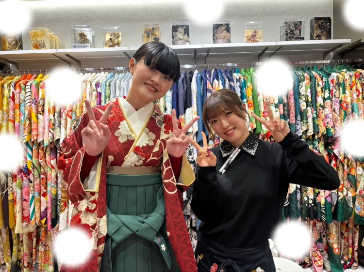 成人式　卒業式　TAKAZEN 袴レンタル