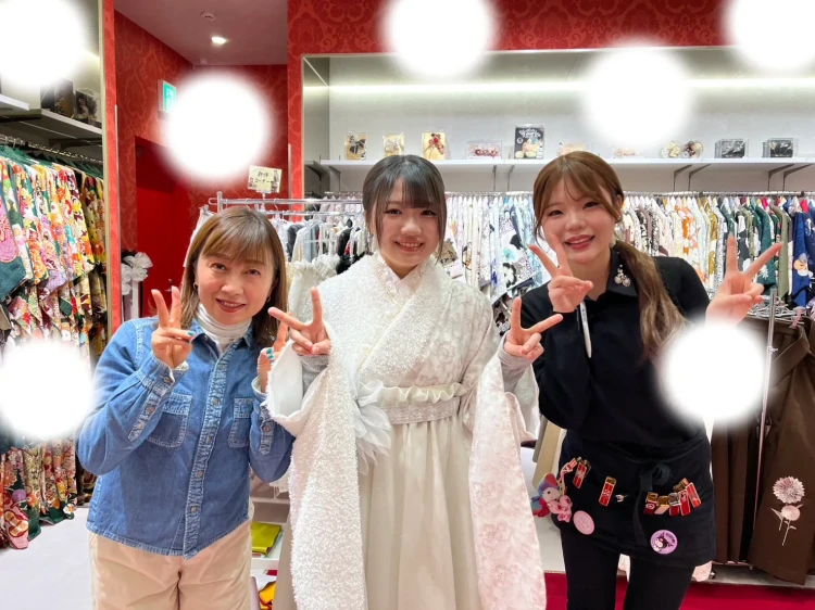 卒業式　ドレス袴　フリフリ袴　かわいい