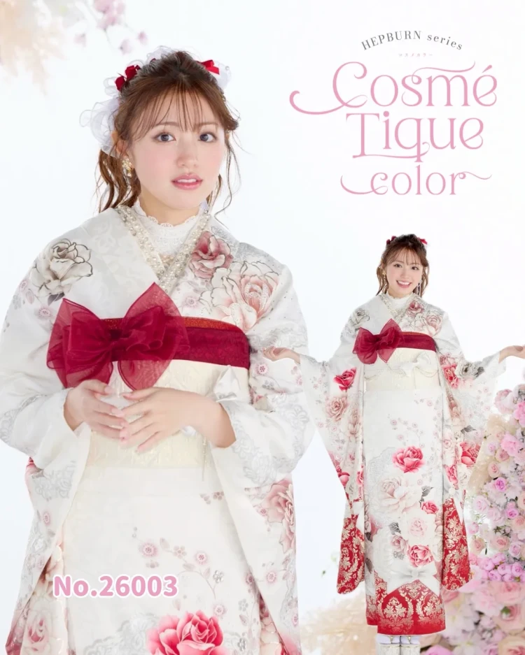 成人式振袖　かわいい　キラキラ　ぴょな　聖奈