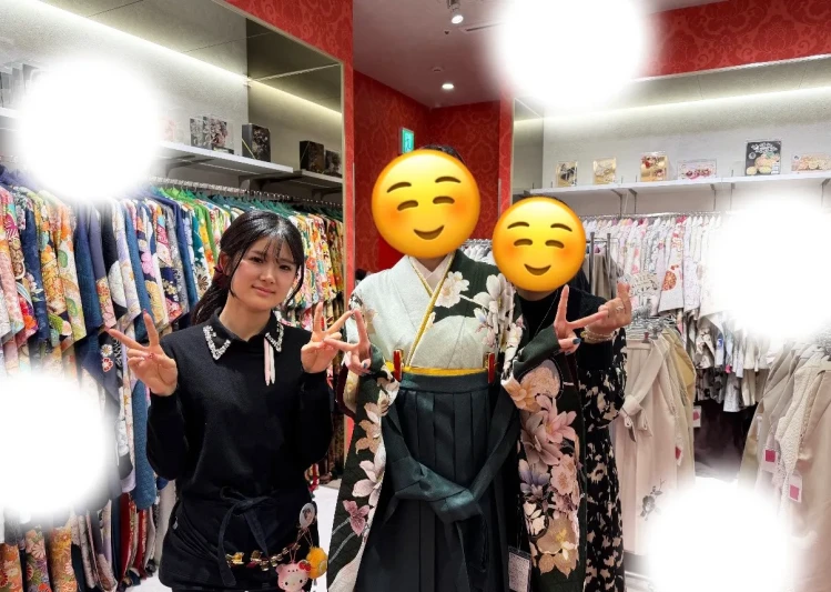 成人式　卒業式　TAKAZEN 袴レンタル