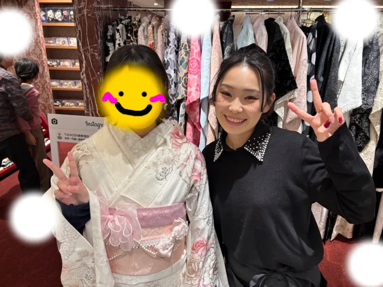 振袖レンタル　東京　表参道　かわいい　おしゃれ　ピンク　かわいい　被りたくない