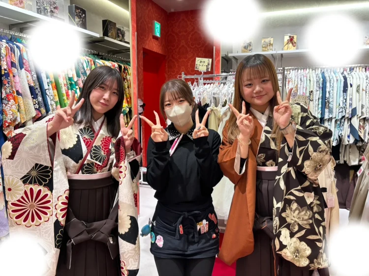 成人式　卒業式　TAKAZEN 袴レンタル