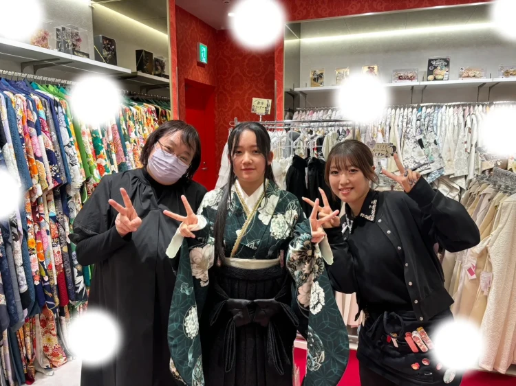 成人式　卒業式　TAKAZEN 袴レンタル